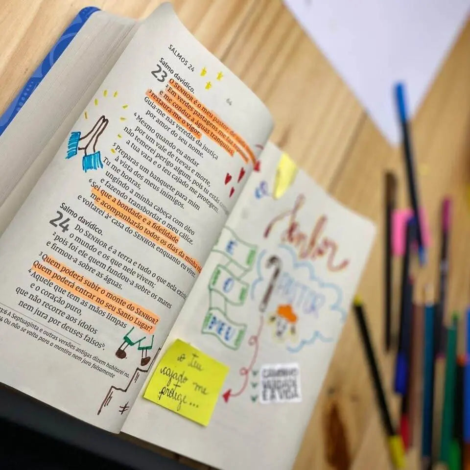 Como-Fazer-Bible-Journaling-ou-Diário-Bíblico BestSelf®