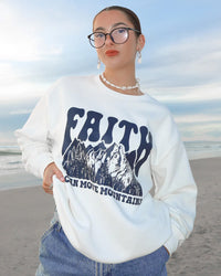 Crewneck Unissex Faith - Blusa Cristã