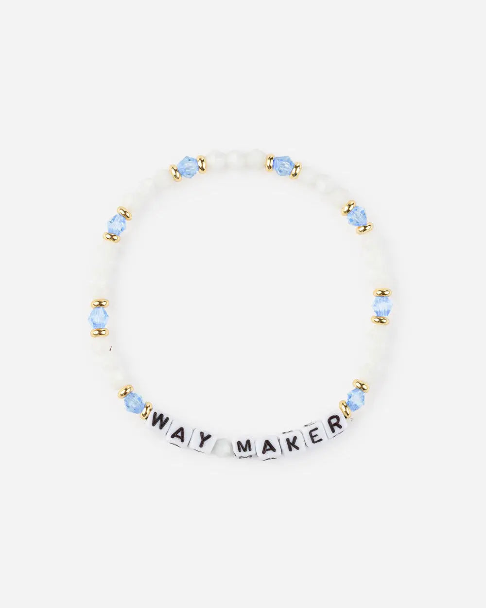 Pulseira de Letras - Way Maker (Versão Azul) BestSelf